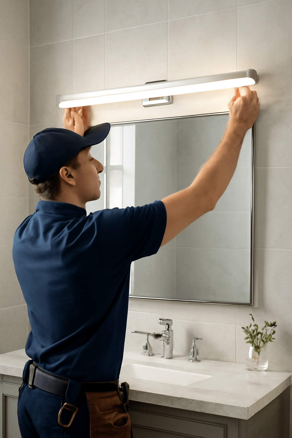 Bathroom Lighting Installation sonoma county