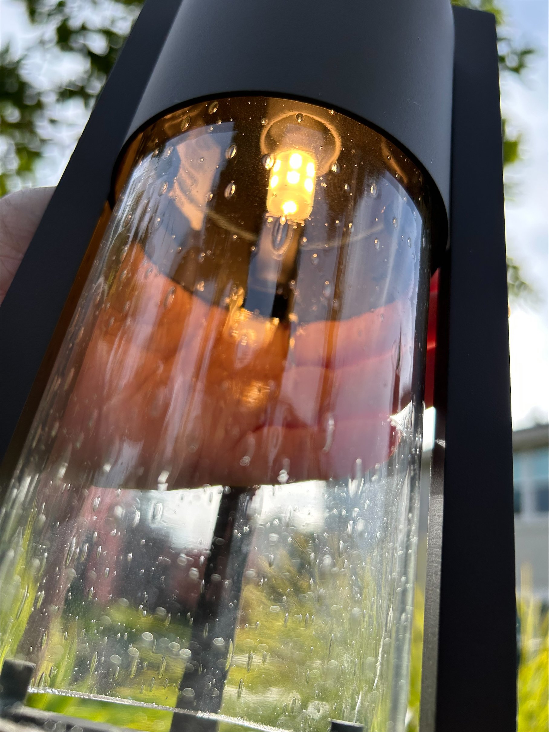 outdoor lightning installation